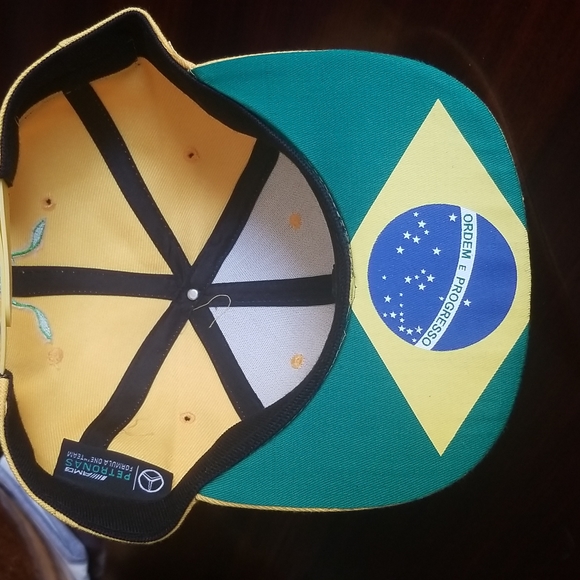 Mercedes F1 Brazil Trucker Hat - Picture 3 of 3